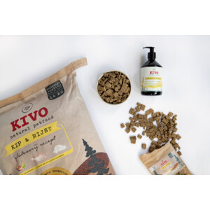 Kivo Sardineolie met  Echinacea & Kurkuma 500 ml