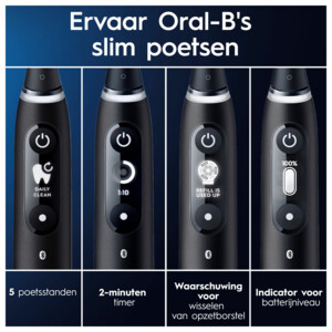Oral-B Elektrische Tandenborstel iO 7 Duo Zwart & Wit - 231.75 euro