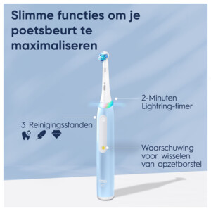 Oral-B Elektrische Tandenborstel iO 3 Blauw - 65.99 euro