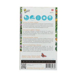 Buzzy Friendly Flowers Laag 15 m² Vlinders - 4.55 euro