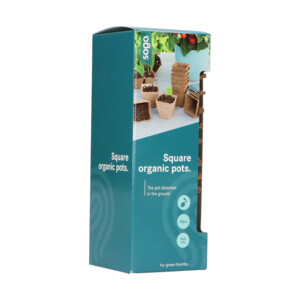 SOGO Biologische Kweekpotjes Vierkant 6 cm - 2.15 euro