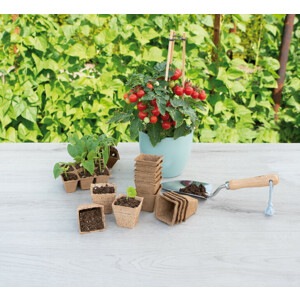 SOGO Biologische Kweekpotjes Vierkant 6 cm - 2.15 euro