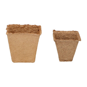 SOGO Biologische Kweekpotjes Vierkant 8 cm - 2.75 euro