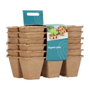 SOGO Biologische Kweekpotjes 4x4 cm - 2.65 euro