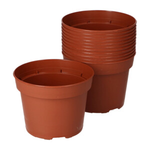 SOGO Plastic Potje Terra Kleur 13 cm - 4.89 euro
