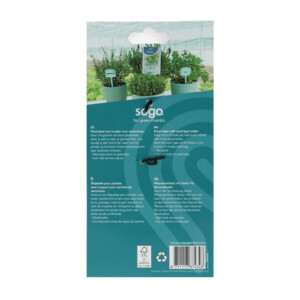 SOGO Labels en Zaadzakjehouder - 1.79 euro