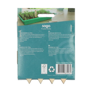 SOGO Houten Steeketiket 10 cm - 3.19 euro