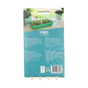 SOGO Houten Steeketiket 15 cm - 3.35 euro