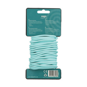 SOGO Rubberband met Ijzerdraad 7 m - 4.25 euro