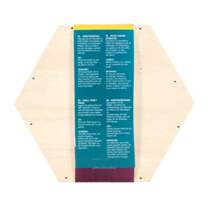 Bûten Home Insectenkast Hexagon Vlinder - 6.25 euro