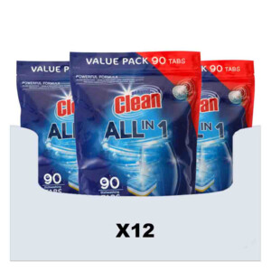 12x At Home Vaatwastabletten All-in-1 90 stuks