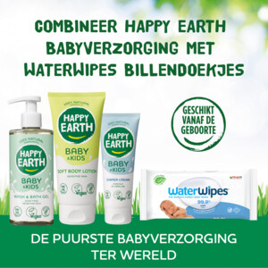 6x Happy Earth Baby & Kids 100% Natuurlijke Shampoo - 48.65 euro