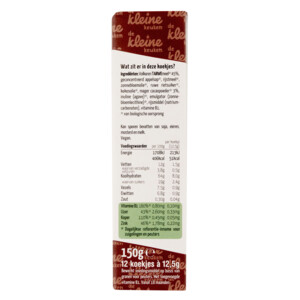 3x de Kleine Keuken Bio Chocokoekjes - 9.96 euro
