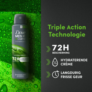 6x Dove Deodorant Men+ Care Extra Fresh - 22.02 euro