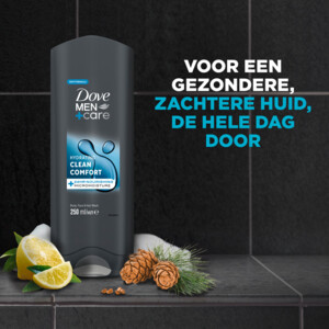 6x Dove Douchegel Men+ Care Clean Comfort - 13.18 euro