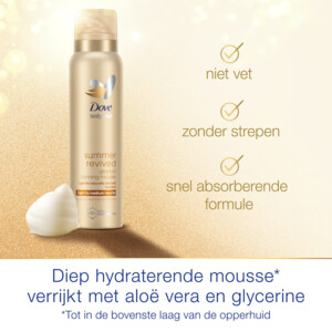 6x Dove Zelfbruinende Bodymousse Summer Revived Light-Medium - 38.79 euro