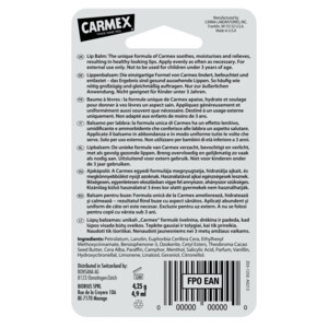 Carmex Lippenbalsem Classic Stick SPF15 - 2.59 euro