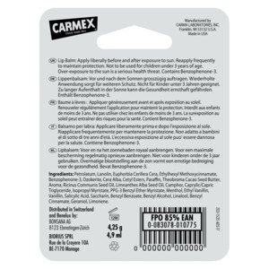 Carmex Lippenbalsem Pomegranate Stick - 3.39 euro