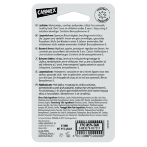 Carmex Lippenbalsem Mini's Assorted SPF15 Tube 3-Pack - 4.75 euro