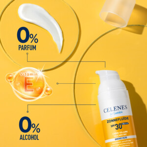 Celenes Herbal Dry Touch Zonnefluïde SPF 30 Alle Huidtypes - 13.09 euro