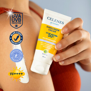 Celenes Herbal Zonnebrandcreme SPF 50+ Gevoelige en Droge Huid - 17.45 euro