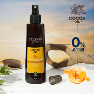 Celenes Herbal Tanning Oil Alle Huidtypes - 16.45 euro