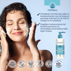Celenes Thermal Reinigende Foam Gel Droge / Gevoelige Huid - 12.55 euro