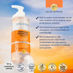 Celenes Duindoorn Reinigende Foam Gel Vettige / Combinatie Huid - 13.45 euro