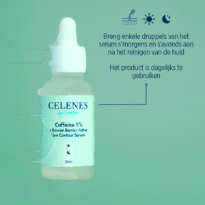 Celenes Cafeïne 5% + Lijsterbessen Serum - 12.55 euro
