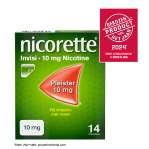 Nicorette Invisi 10 mg Nicotine Pleister - 36.99 euro