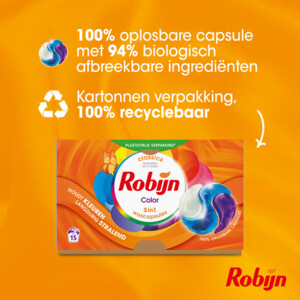 Robijn Wascapsules 3-in-1 Color - 12.89 euro