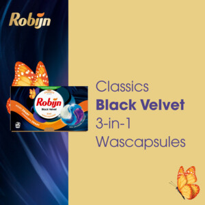 Robijn Wascapsules 3-in1 Black Velvet - 30.99 euro