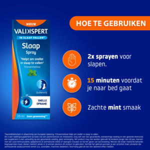 Valdispert Slaap Spray - 12.35 euro