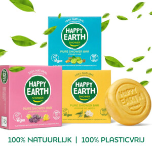 Plasticvrij pakket: 3x shower bars Pakket - 15.82 euro