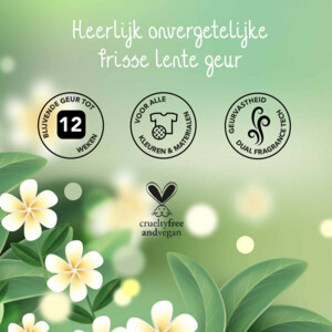 Cosmeau Geurbooster 25 Wasbeurten Navulling Lentefris - 8.95 euro