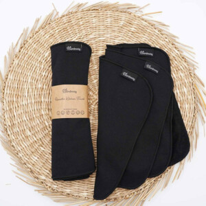 Bamboozy Vaatdoekjes Bamboevezels Zwart - 9.99 euro