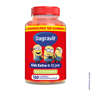 3x Dagravit Kids-Xtra Vitaminions Multivitaminen  6-12 jaar - 57.34 euro