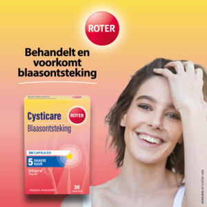 2x Roter Cysticare 5 Daagse Kuur - 51.25 euro