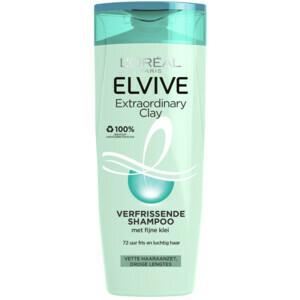 L'Oréal Elvive Extraordinary Clay - Shampoo 2x 250 ml & Conditioner 2x 200 ml - Pakket - 20.57 euro