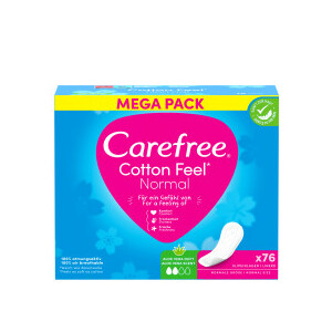 Carefree Cotton Feel Aloe - 7.75 euro