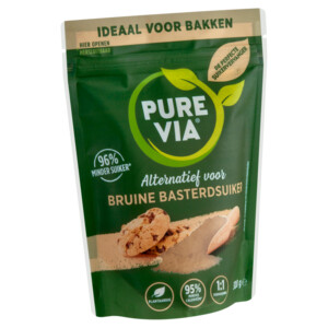 Pure Via Alternatief Voor Bruine Basterdsuiker - 7.35 euro
