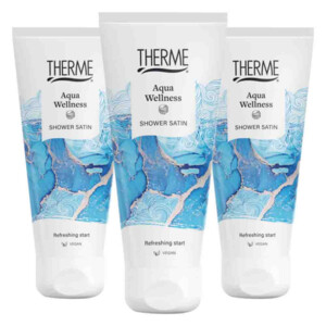 Therme 3x Aqua Wellness Shower Satin 200 ml - 3 stuks