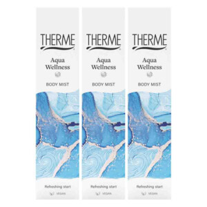 Therme 3x Aqua Wellness Body Mist 60 ml - 3 stuks