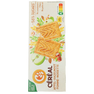 Céréal Koekjes Appel-Hazelnoot - 3.89 euro