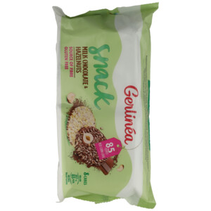 3x Gerlinea Rijstwafel Melkchocolade & Hazelnoten - 11.64 euro