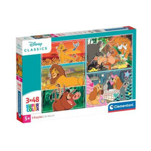 Clementoni Disney Puzzel 3 x 48 stukjes 1 stuk | Plein.nl