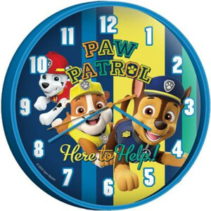 Paw Patrol Wandklok 25 cm - 11.59 euro