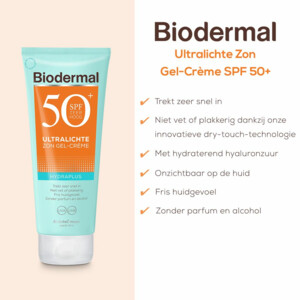 Biodermal Sun Body Gel Cream SPF 50+ - 44.99 euro