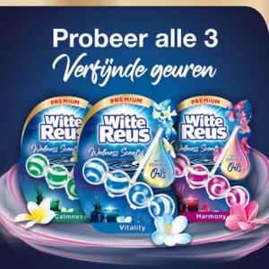 10x Witte Reus Toiletblok Wellness Scents Vitality - 12.05 euro