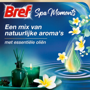 10x Bref Toiletblok Wellness Scents Calmness - 36.19 euro